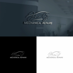 Motor mechanical workshop -  name of business - John St. Mechanical Repairs  | Logo Design by ZiangArt_Studio