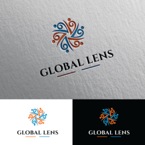 It needs to say Global Lens somewhere. | Logo Design by Rii