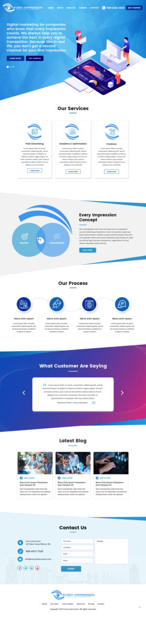 Web Design by pb for Webtastico | Design: #24083698