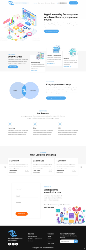 Web Design by pb for Webtastico | Design: #24083708