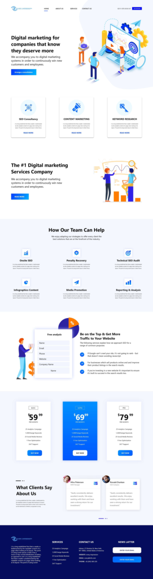 Web Design by Gexton for Webtastico | Design: #24081584