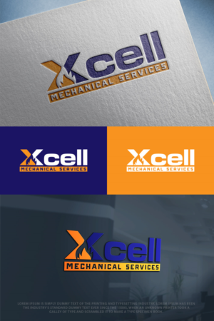 Xcell Mechanical Services | Logo Design by GoodTimes$$$