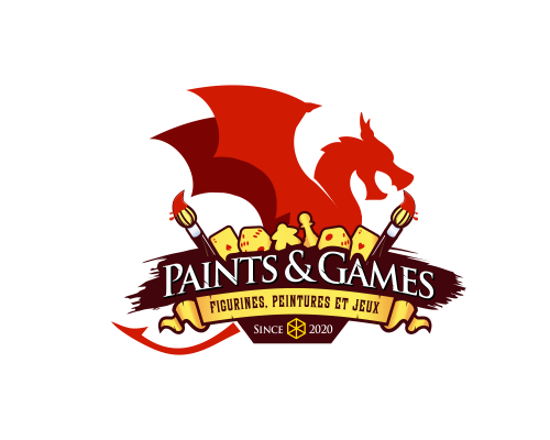 Logo Design by prascovic for Paints & Games | Design: #24129458