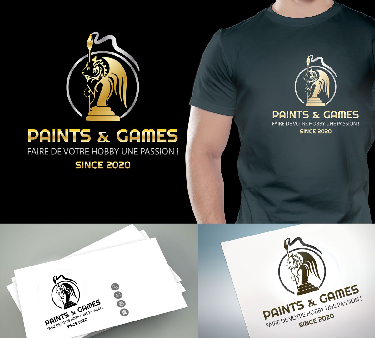 Logo Design by Wonderful design for Paints & Games | Design #24080401