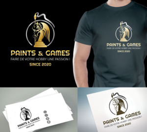 Logo Design by Wonderful design for Paints & Games | Design: #24080401