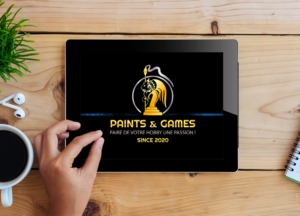 Logo Design by Wonderful design for Paints & Games | Design: #24080404