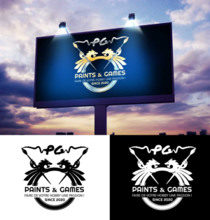 Logo Design by Wonderful design for Paints & Games | Design: #24081941