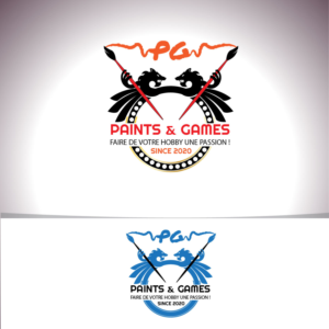 Logo Design by Wonderful design for Paints & Games | Design: #24081942