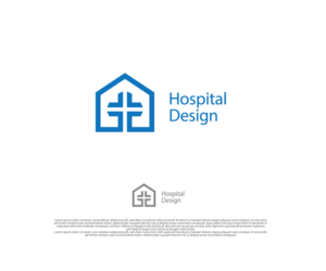 Hospital Design is the name of the company | Logo Design by Ng V Duc
