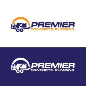 PREMIER CONCRETE PUMPING | Logo Design by Graphic Bricks
