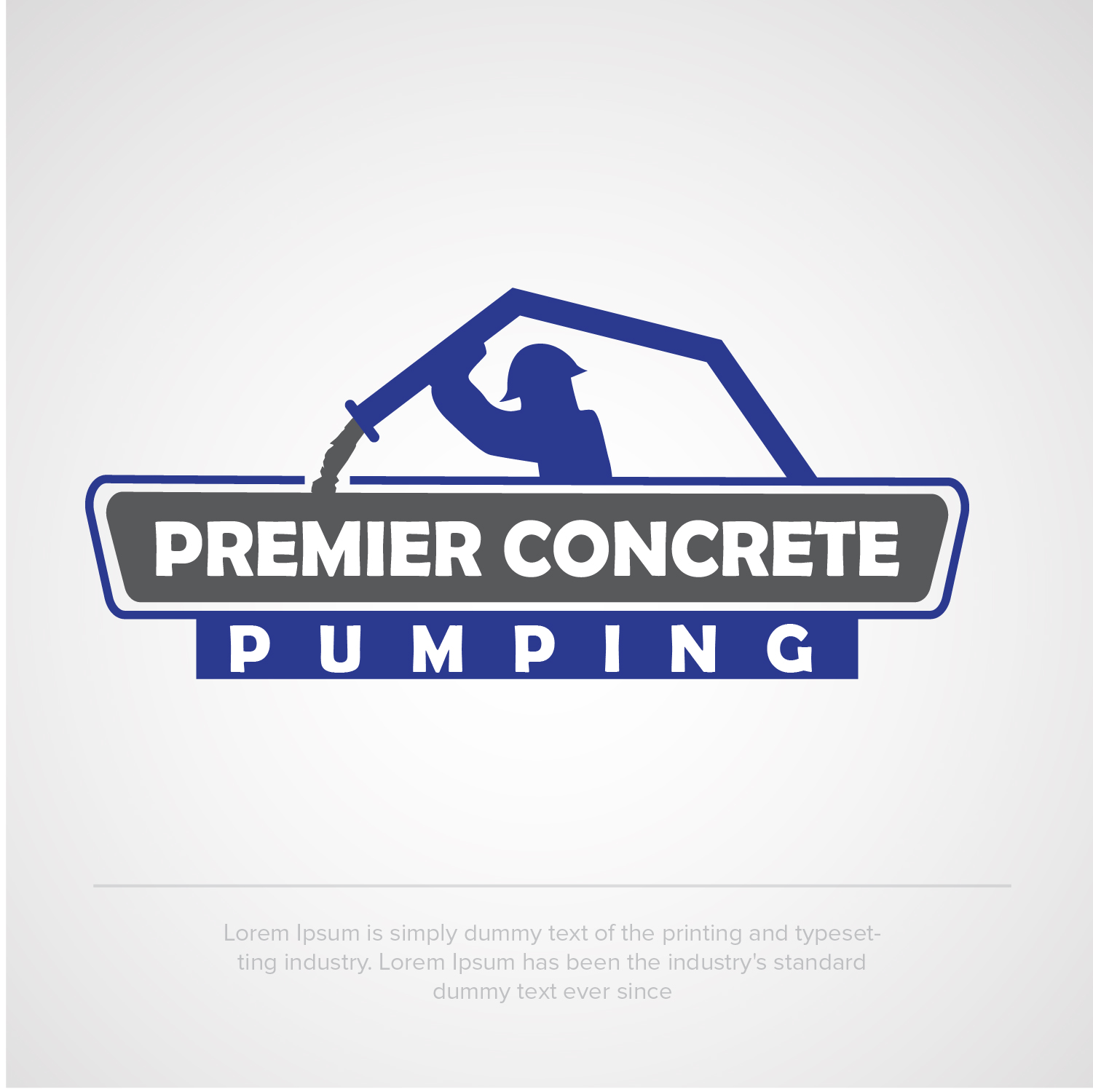 Logo Design by Maxo-Biz for PREMIER CONCRETE PUMPING | Design #24082099