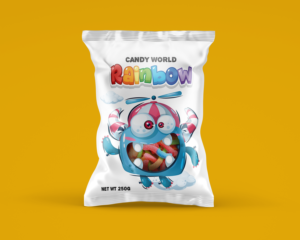Poly Bag for Lollies 250g size  | Diseño Gráfico por Pinky 