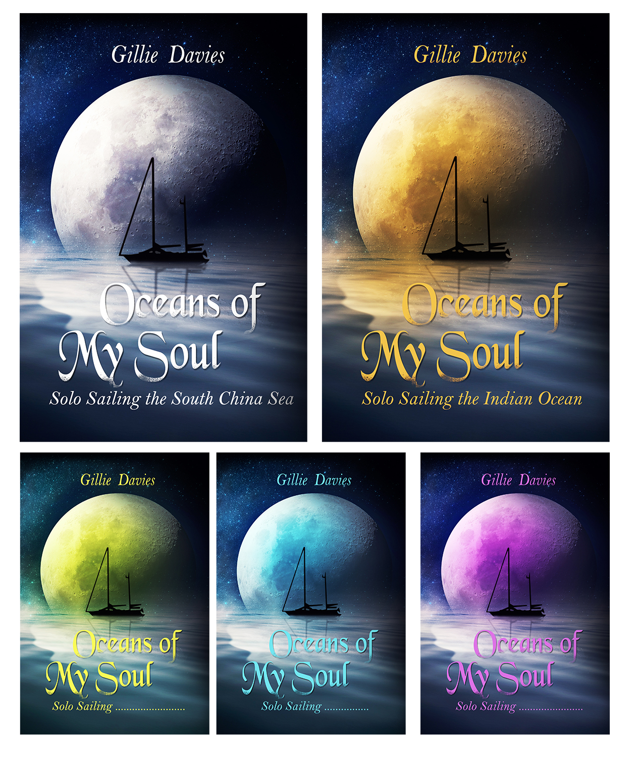 Book Cover Design by Ann_RS - Anelia for Gillie Sails Solo | Design #24132972