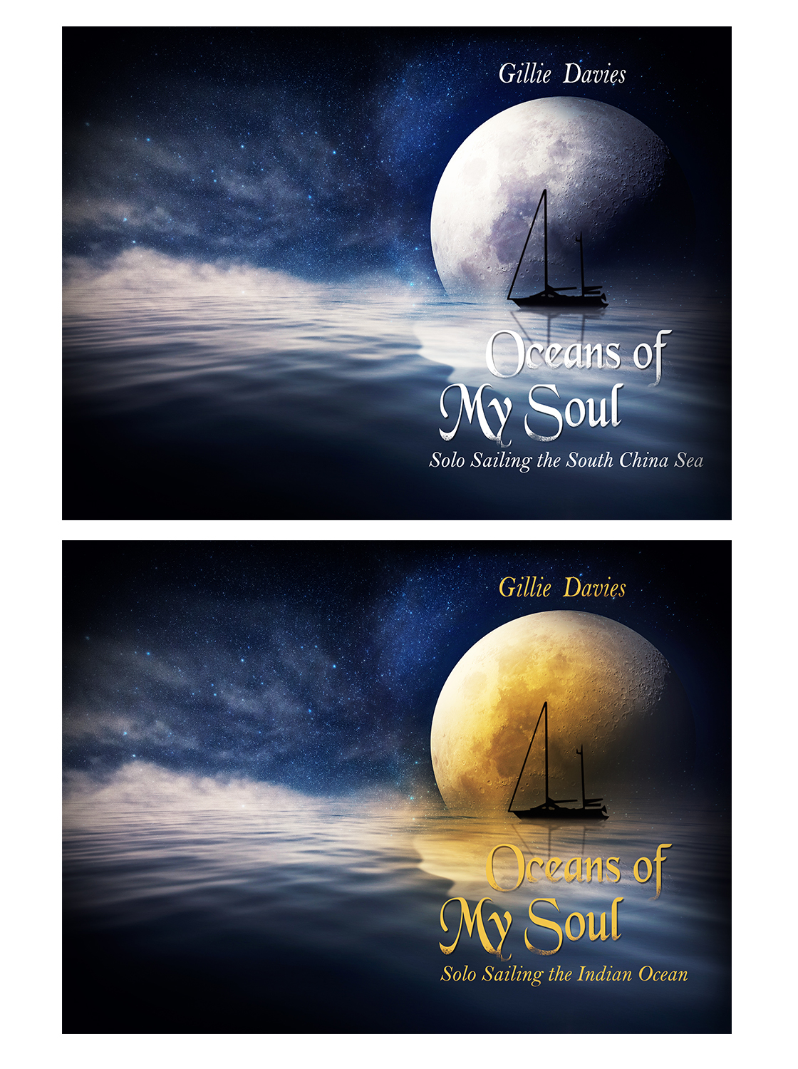 Buchumschlag Design von Ann_RS - Anelia für Gillie Sails Solo | Design #24133012