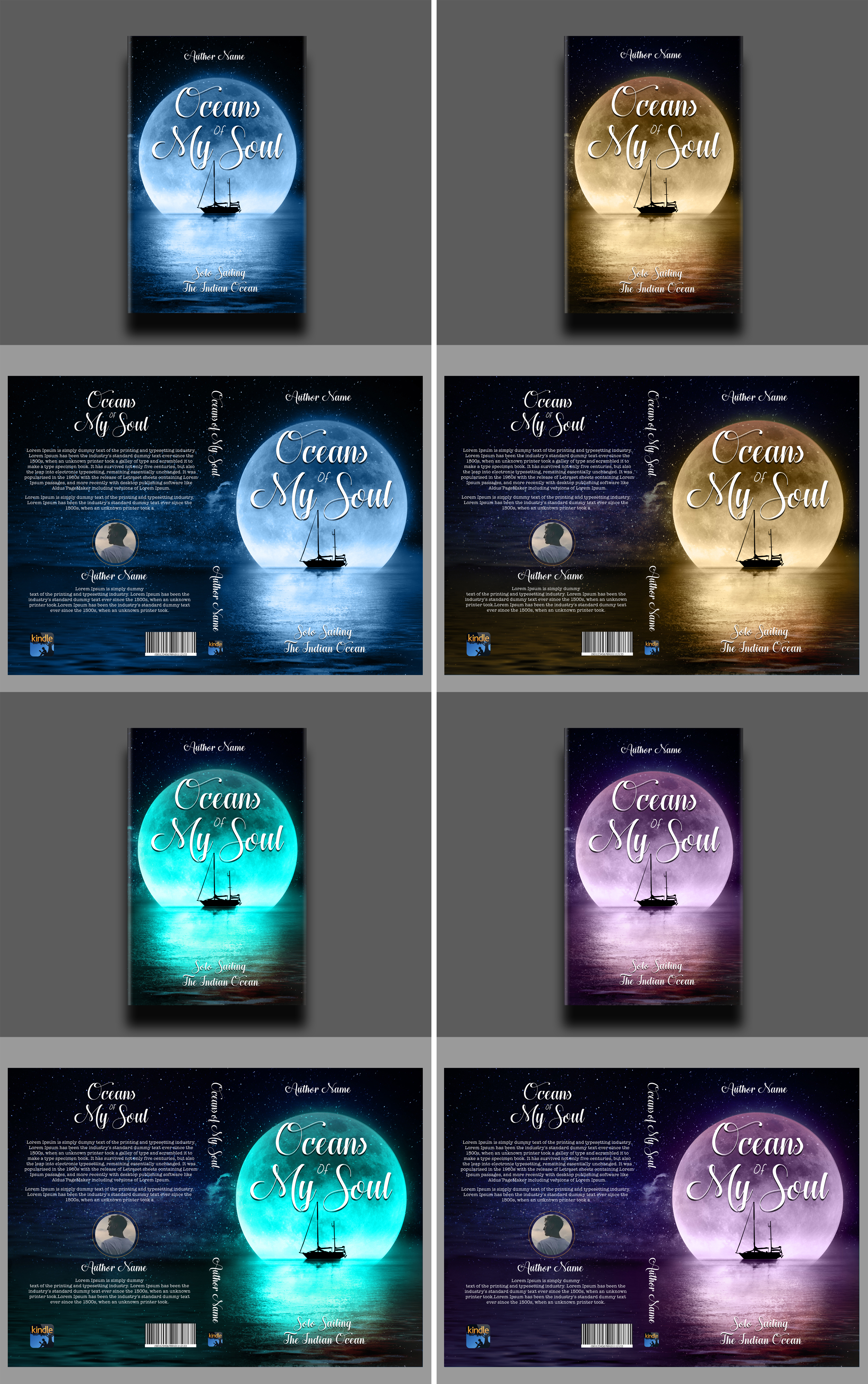 Buchumschlag Design von RGraphic für Gillie Sails Solo | Design #24180643