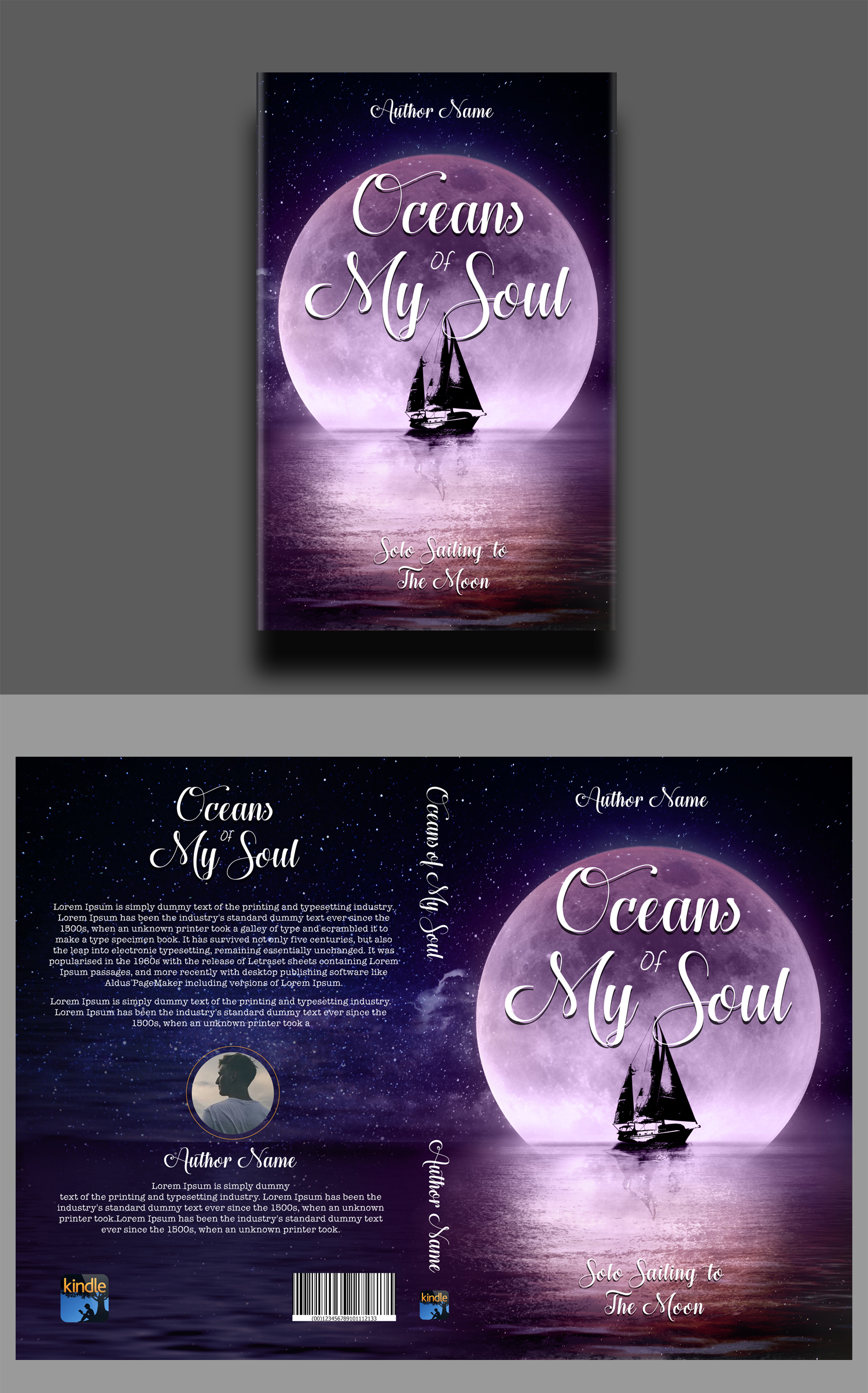 Buchumschlag Design von RGraphic für Gillie Sails Solo | Design #24224348