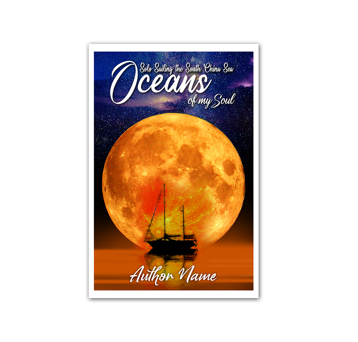 Design de Couverture de Livre par designersaumya 2 pour Gillie Sails Solo | Design #24131588