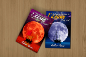Book Cover Design by designersaumya 2 for Gillie Sails Solo | Design #24134814