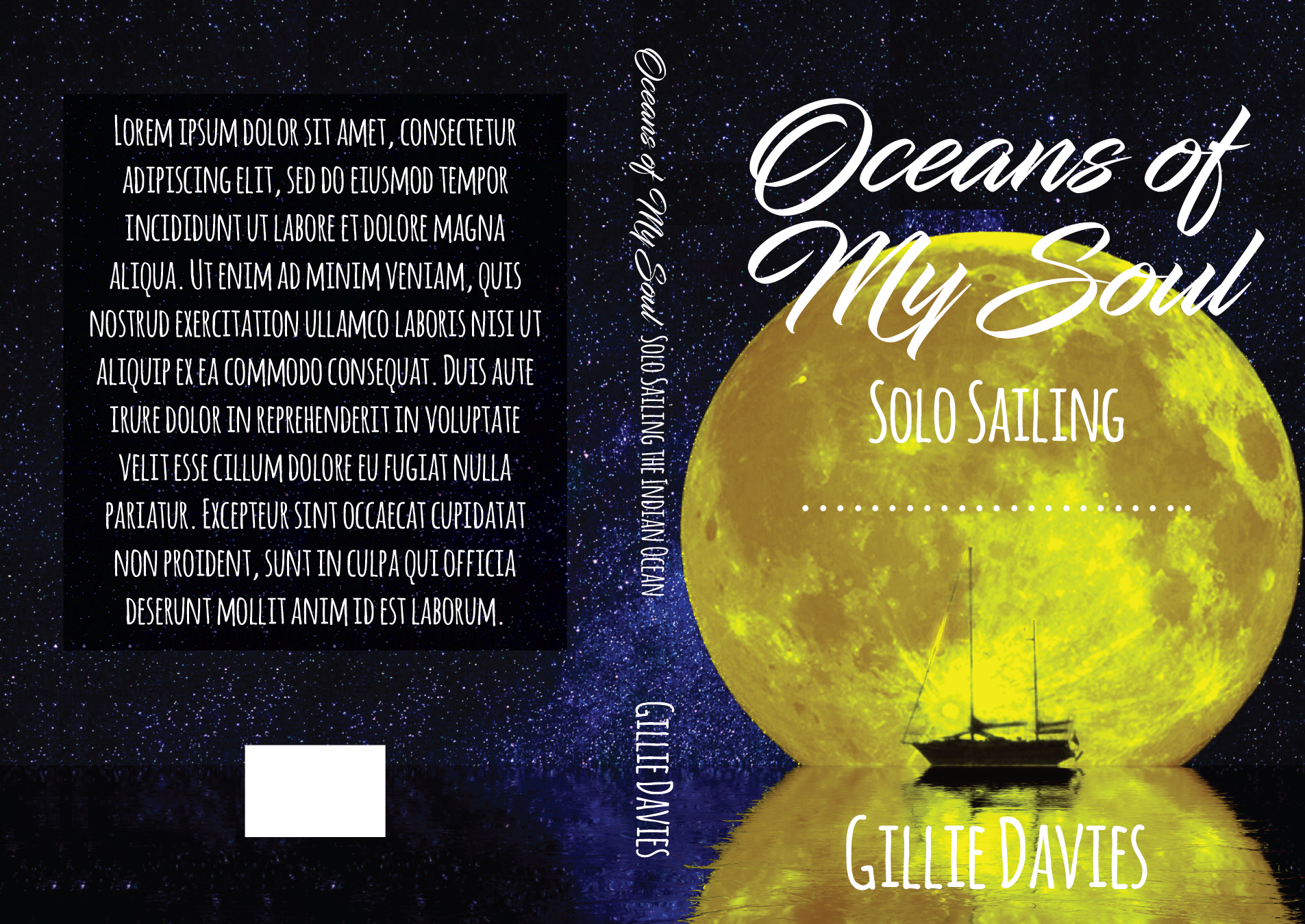 Book Cover Design by buana, sathya for Gillie Sails Solo | Design #24098700