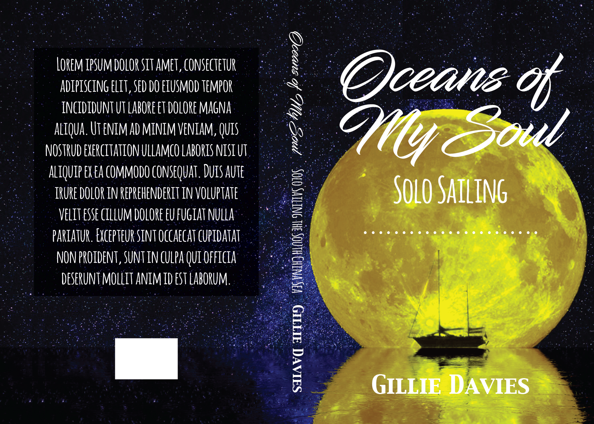 Book Cover Design by buana, sathya for Gillie Sails Solo | Design #24120918