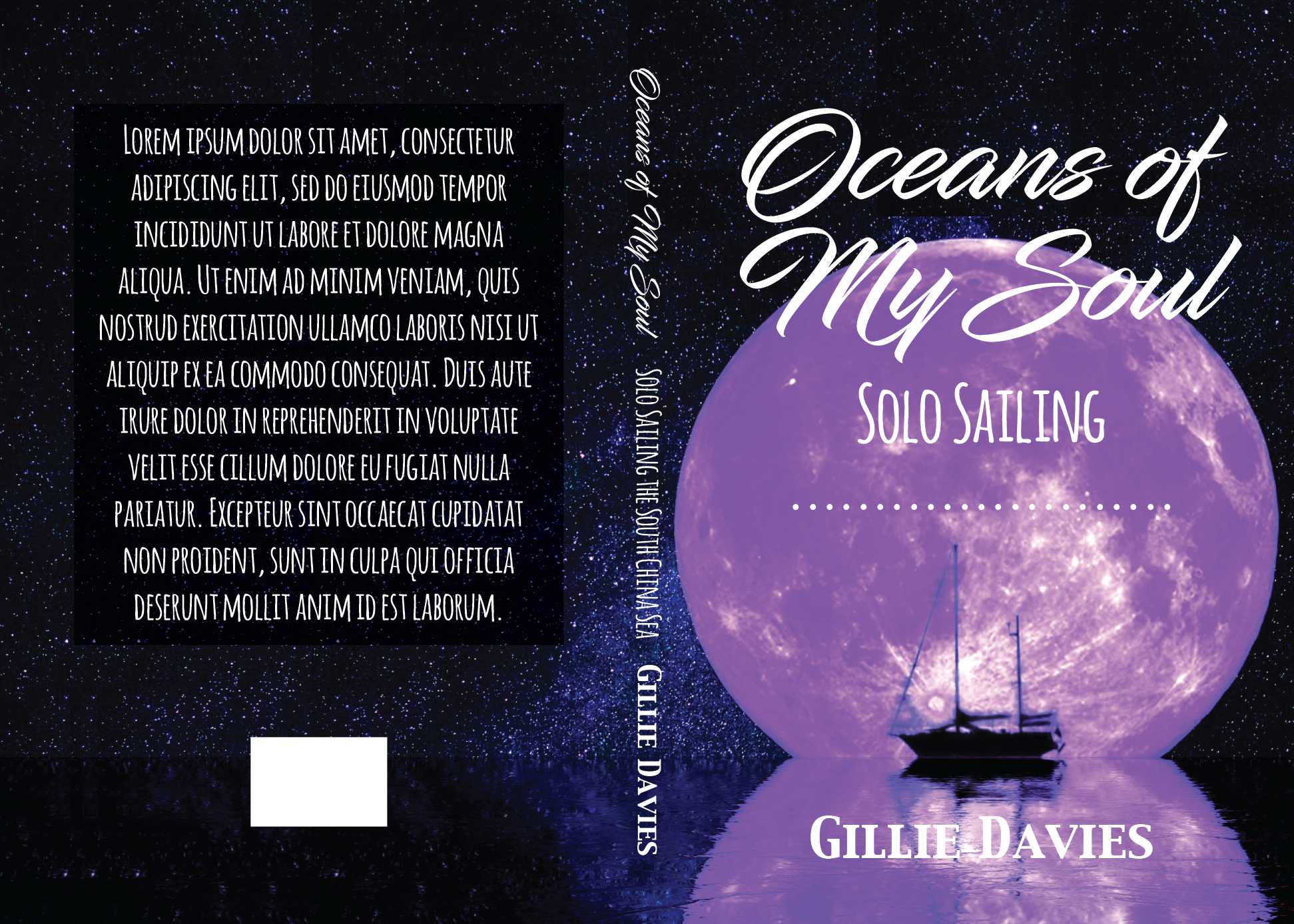Book Cover Design by buana, sathya for Gillie Sails Solo | Design #24120968