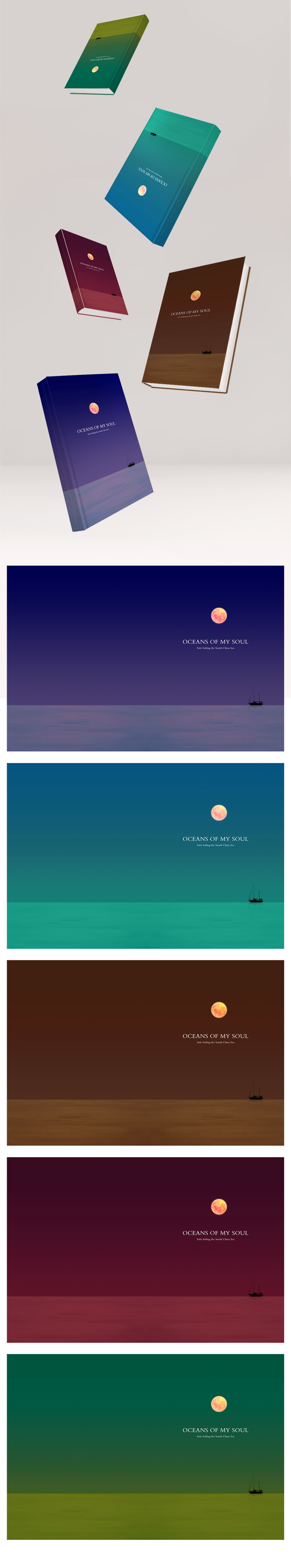 Book Cover Design by QYdesigns for Gillie Sails Solo | Design #24101495