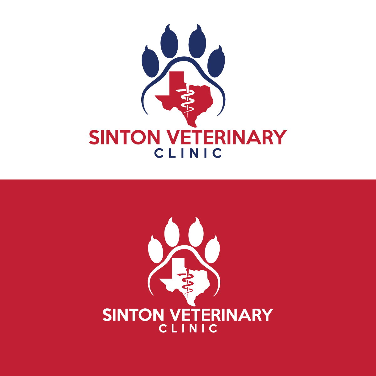Logo Design by Graphic Bricks for Sinton Veterinary Clinic | Design #24087833