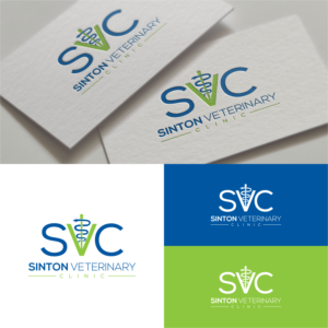 Sinton Veterinary Clinic and/or SVC | Diseño de Logo por tejo