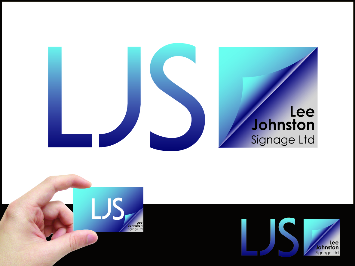 Logo Design by ClarityGraphia for Lee Johnston Signage Ltd | Design #722664