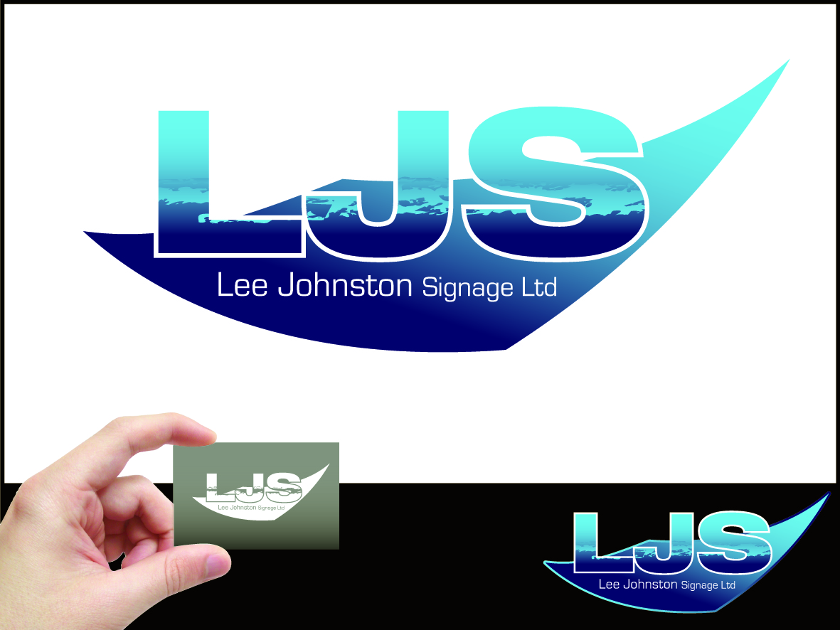 Logo Design by ClarityGraphia for Lee Johnston Signage Ltd | Design #726974