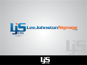 Logo Design by ArtCrowd™ for Lee Johnston Signage Ltd | Design: #721663