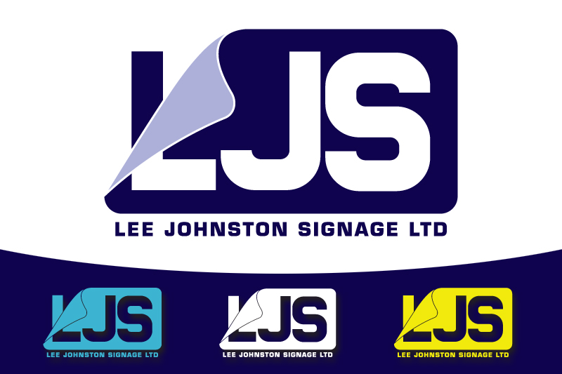 Logo Design by stealth_ferret for Lee Johnston Signage Ltd | Design #730252