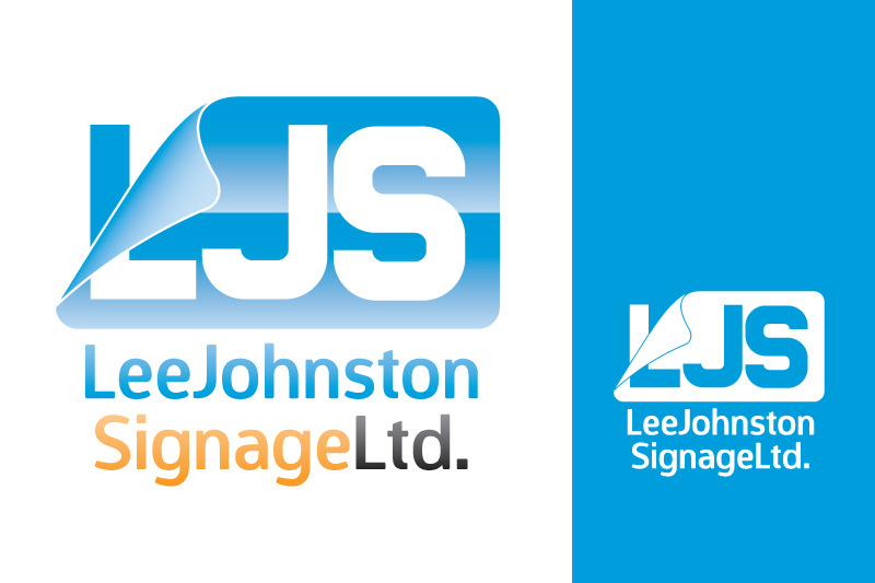 Logo Design by stealth_ferret for Lee Johnston Signage Ltd | Design #734108