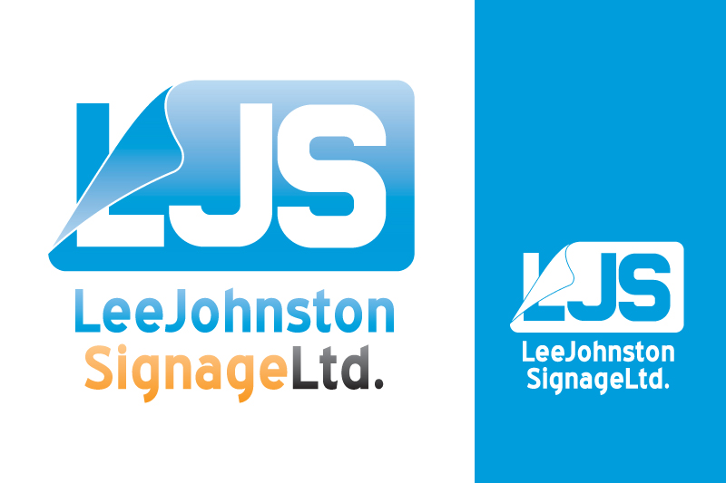 Logo Design by stealth_ferret for Lee Johnston Signage Ltd | Design #734110