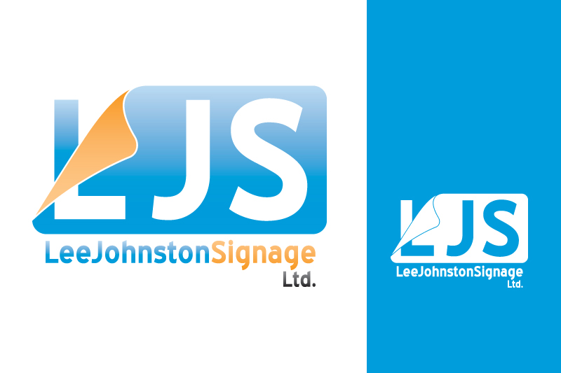 Logo Design by stealth_ferret for Lee Johnston Signage Ltd | Design: #737586