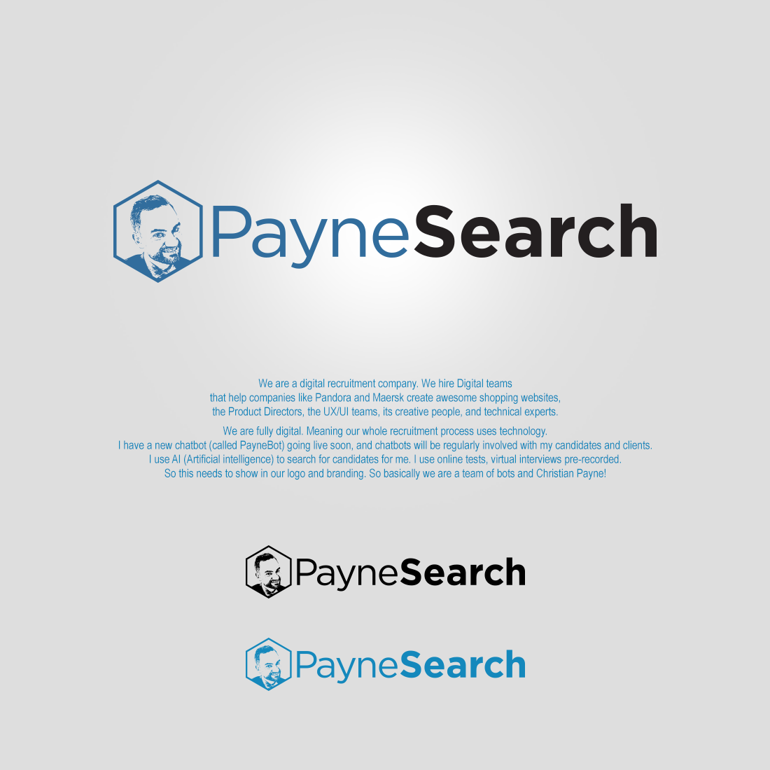 Logo Design by Mungbejotok for Payne Search | Design #24097136