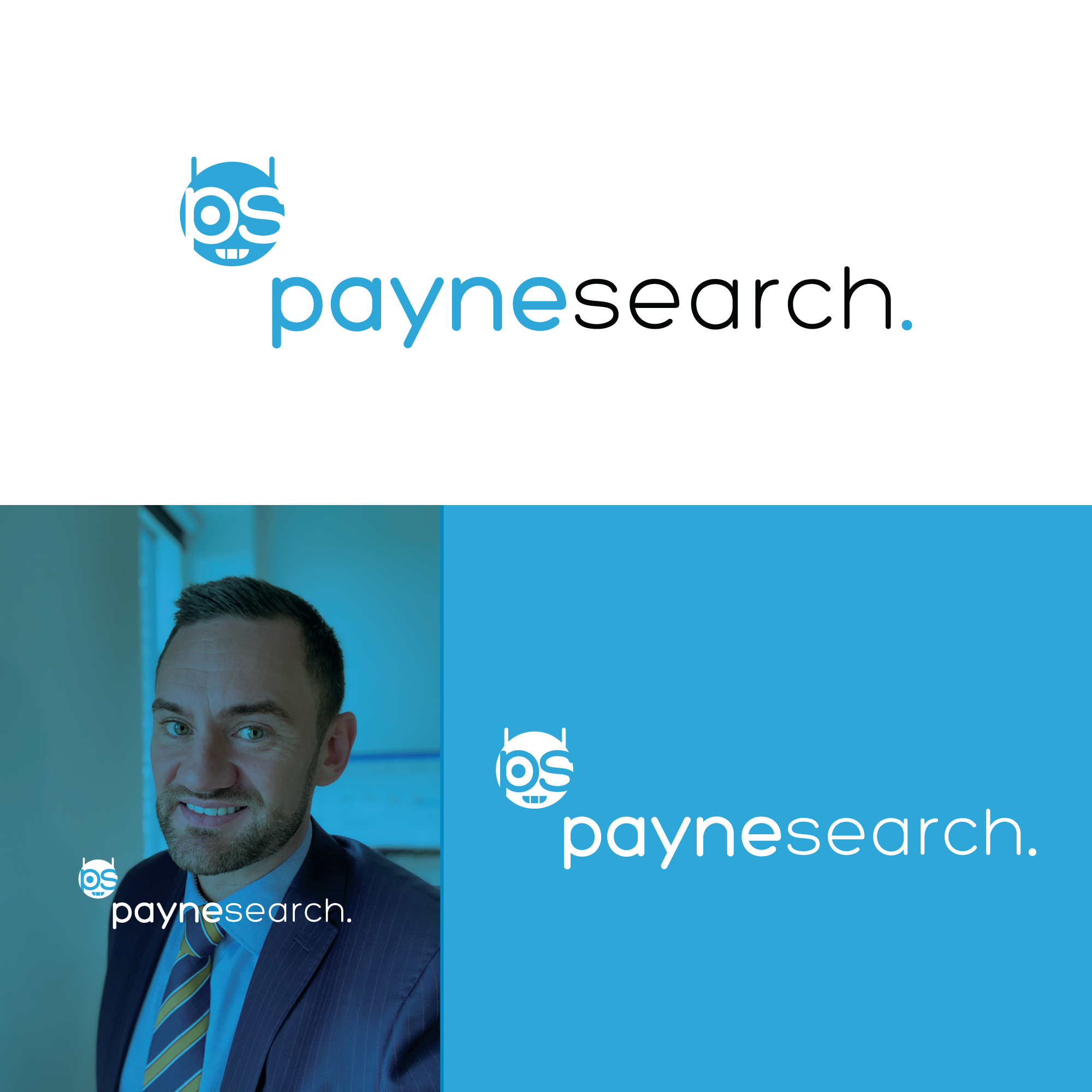 Logo Design by Zak deZign for Payne Search | Design #24084747