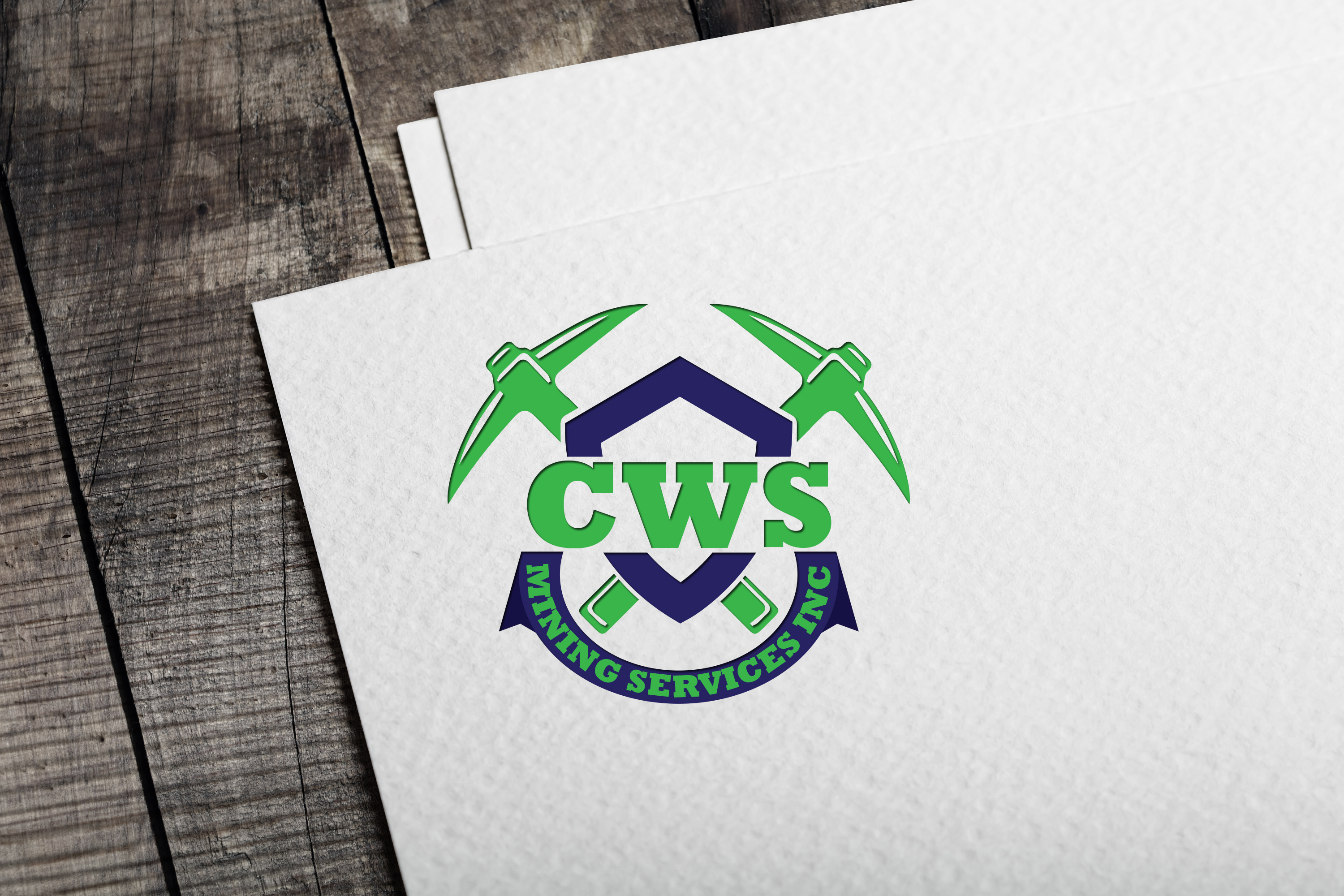 Logo Design by CreativeFlows 2 for CWS Mining Services Inc. | Design #24089242