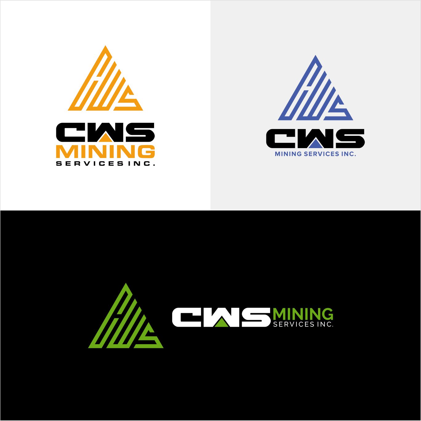 Logo Design by Creative M^ck for CWS Mining Services Inc. | Design #24084317