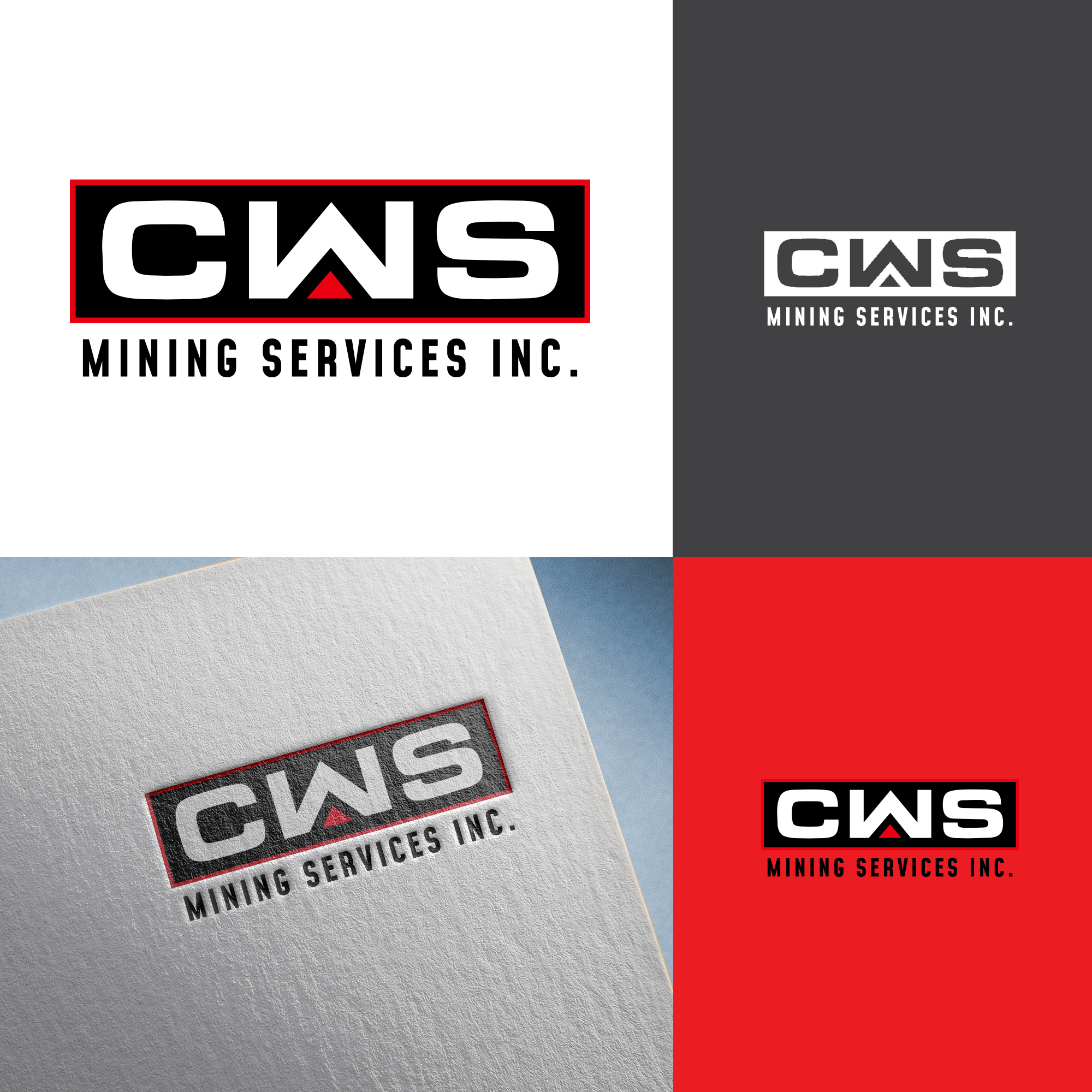 Diseño de Logo por MarkazAlrusumatOfficial para CWS Mining Services Inc. | Diseño #24099670