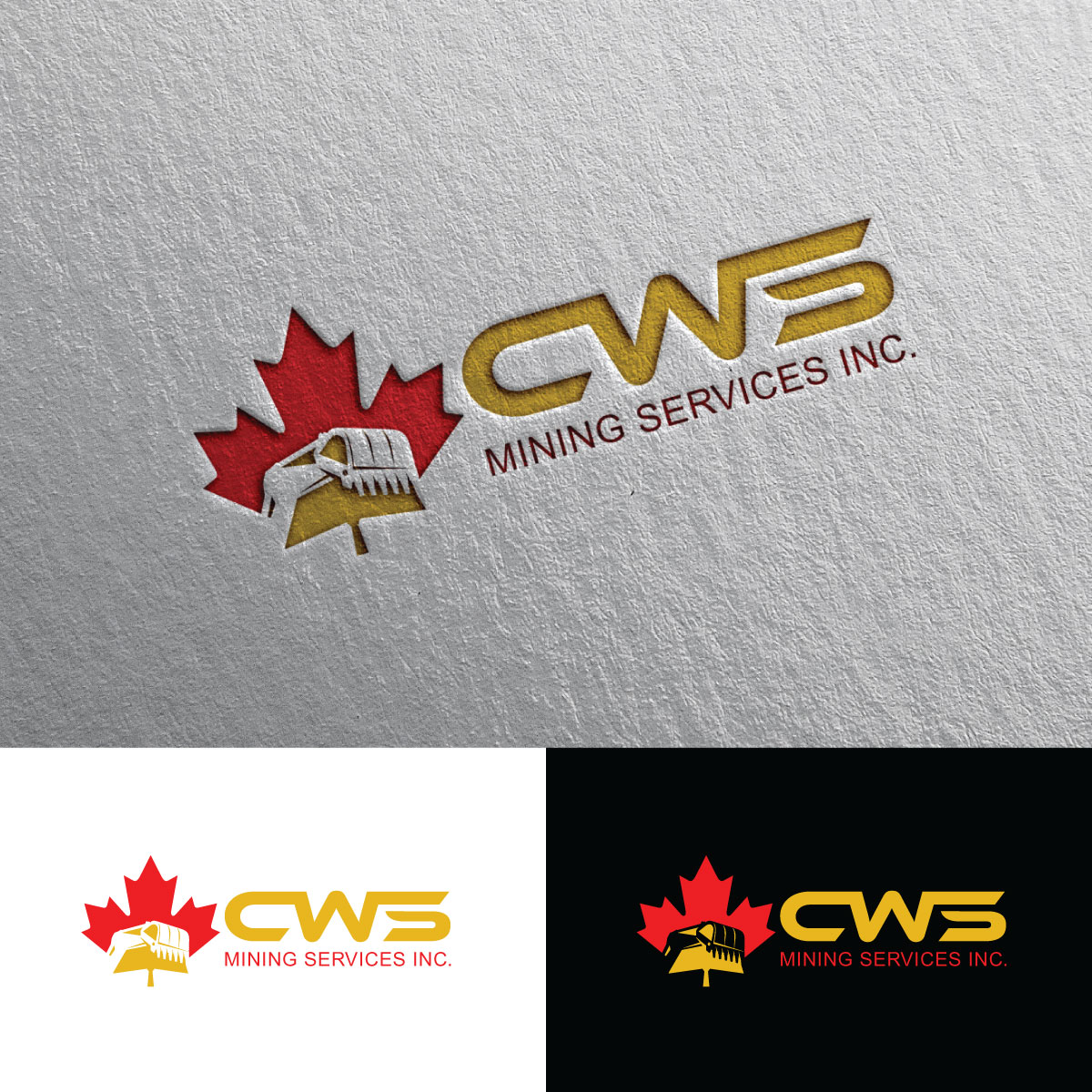 Logo Design by Rii for CWS Mining Services Inc. | Design #24087205