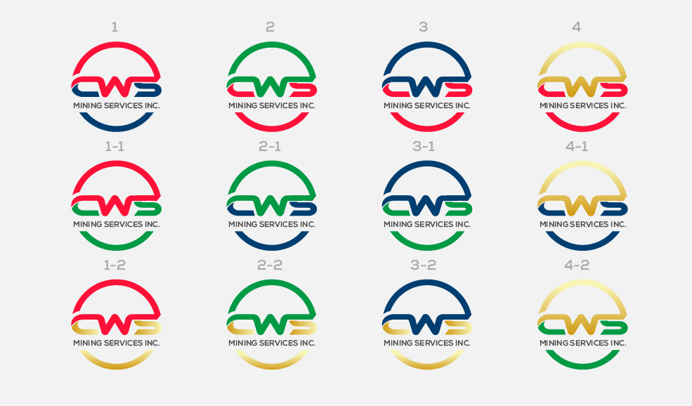Logo Design by Shahzad.Designs for CWS Mining Services Inc. | Design #24091430