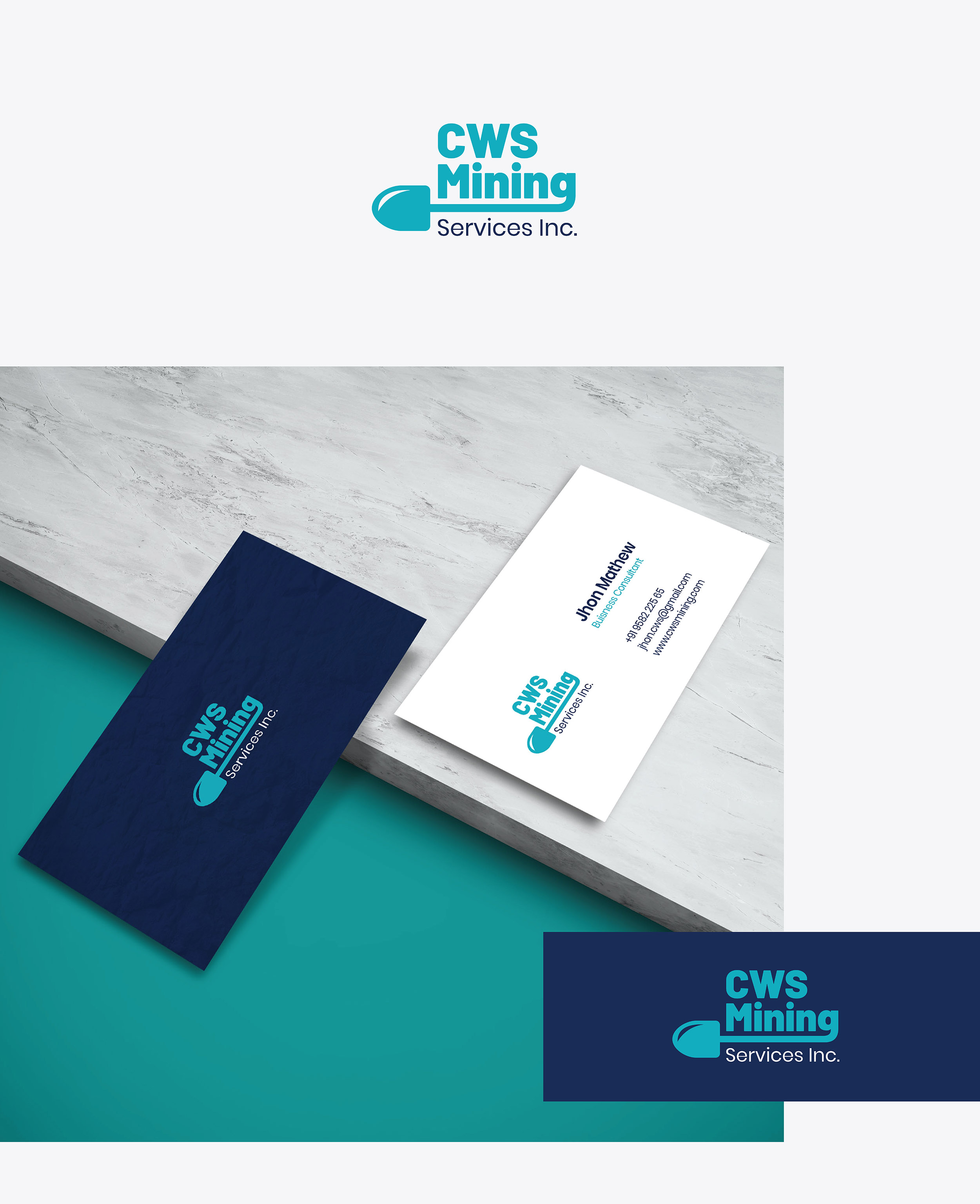 Logo Design by Himanshu Uppal for CWS Mining Services Inc. | Design #24090516