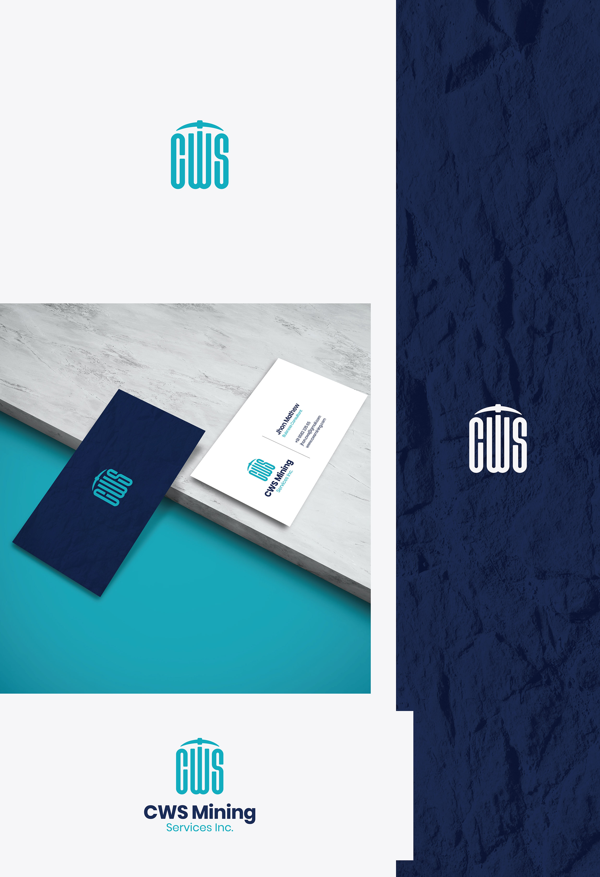 Logo Design by Himanshu Uppal for CWS Mining Services Inc. | Design #24090519