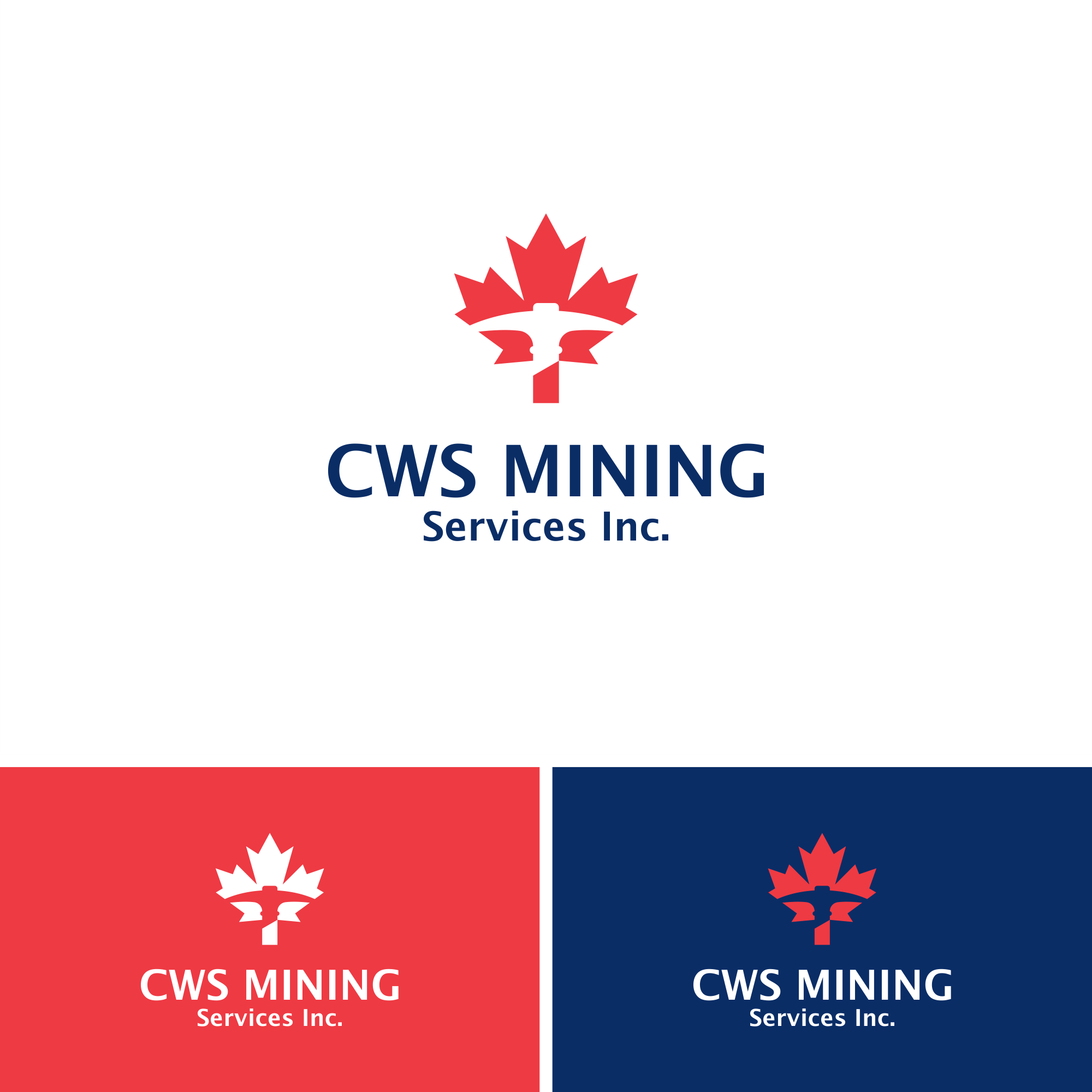 Logo Design by Augustin_ for CWS Mining Services Inc. | Design #24095019