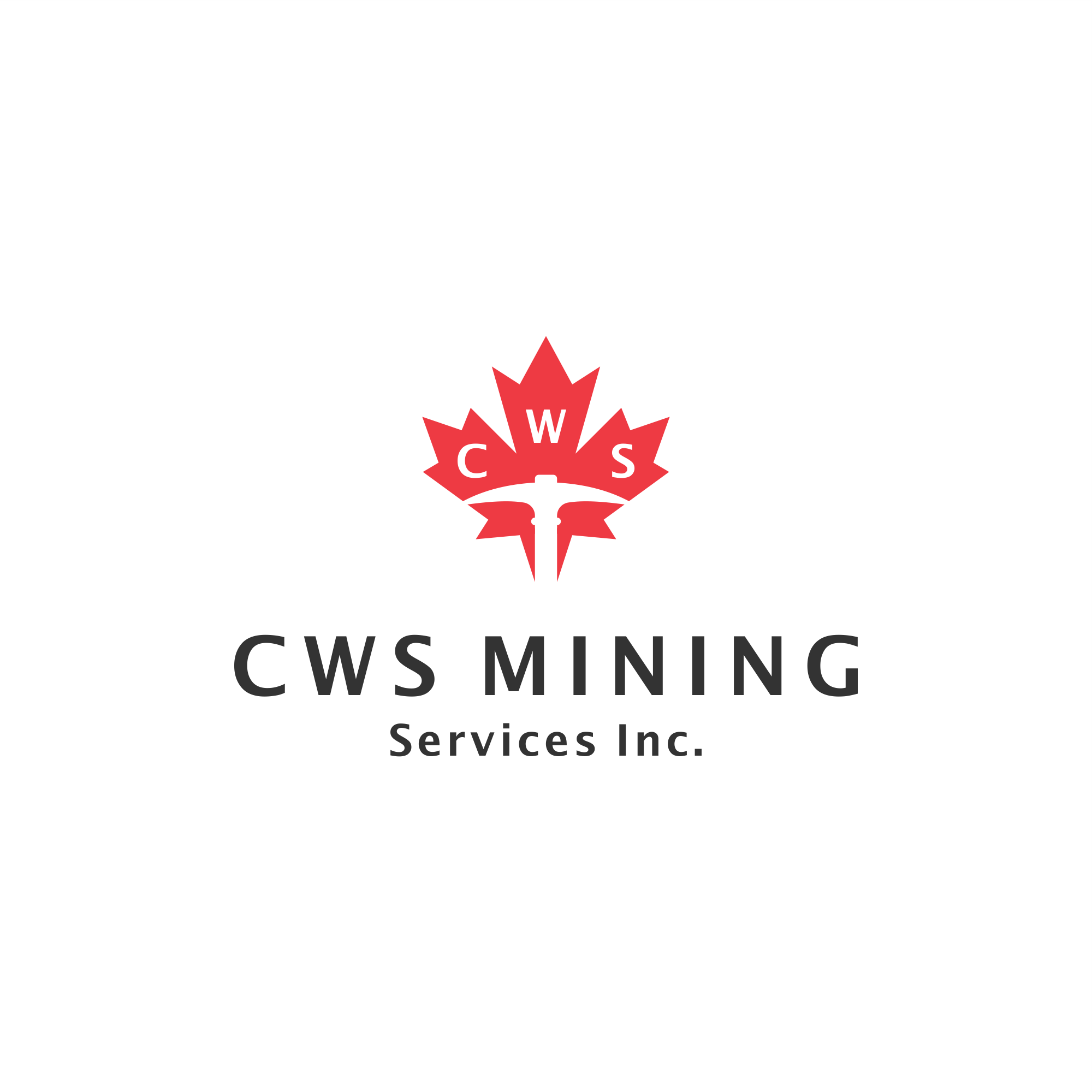 Diseño de Logo por Augustin_ para CWS Mining Services Inc. | Diseño #24095271