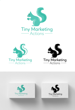Tiny Marketing Actions | Logo Design by Amethystica