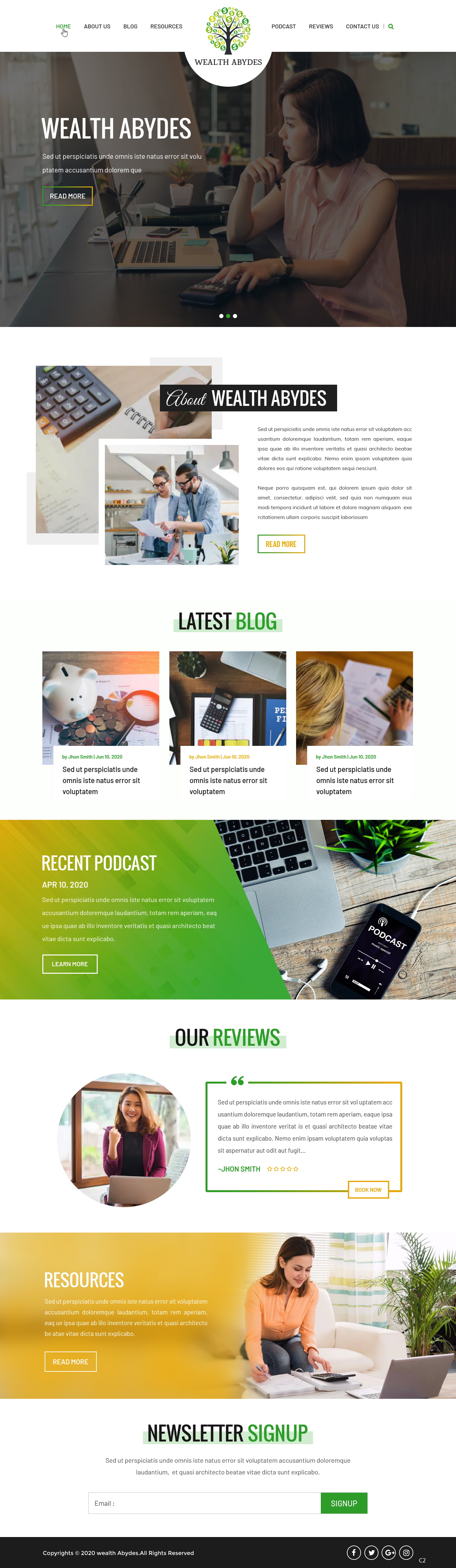 Diseño Web por pb para ABC Lush | Diseño #24091259