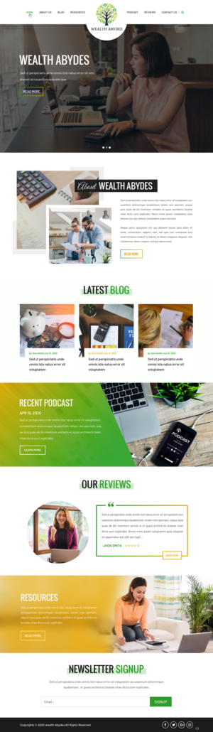 Web Design by pb for ABC Lush | Design: #24091259