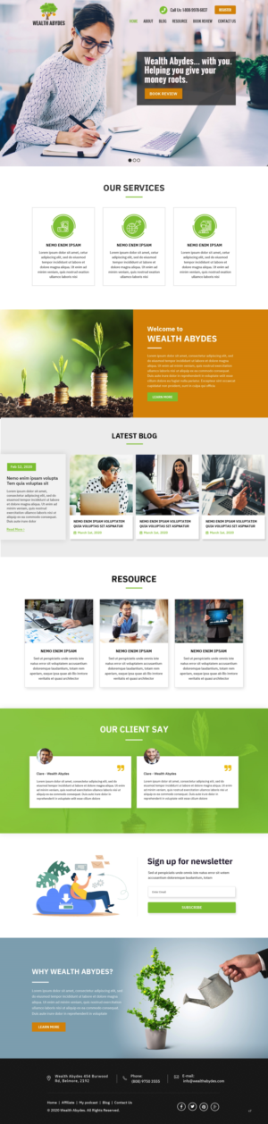 Web Design by pb for ABC Lush | Design: #24091260